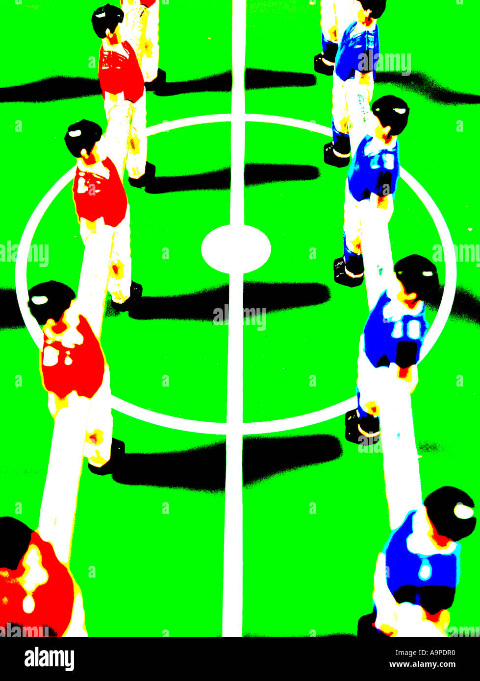 Bar football game Stock Photo Alamy