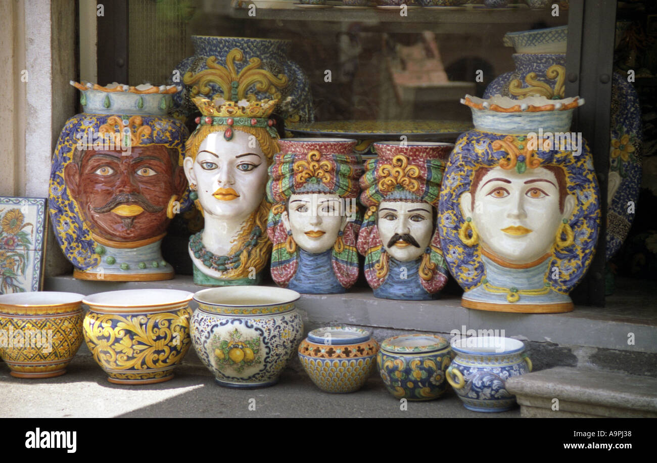 Sicilian Heads Stock Photo