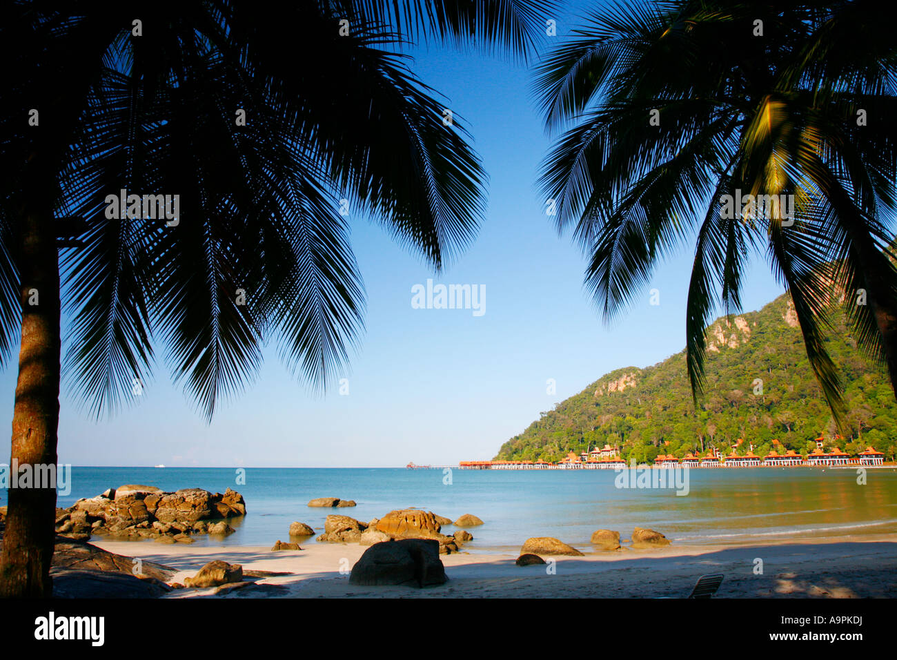 Morning At Burau Bay Pantai Kok Langkawi Malaysia Stock Photo Alamy