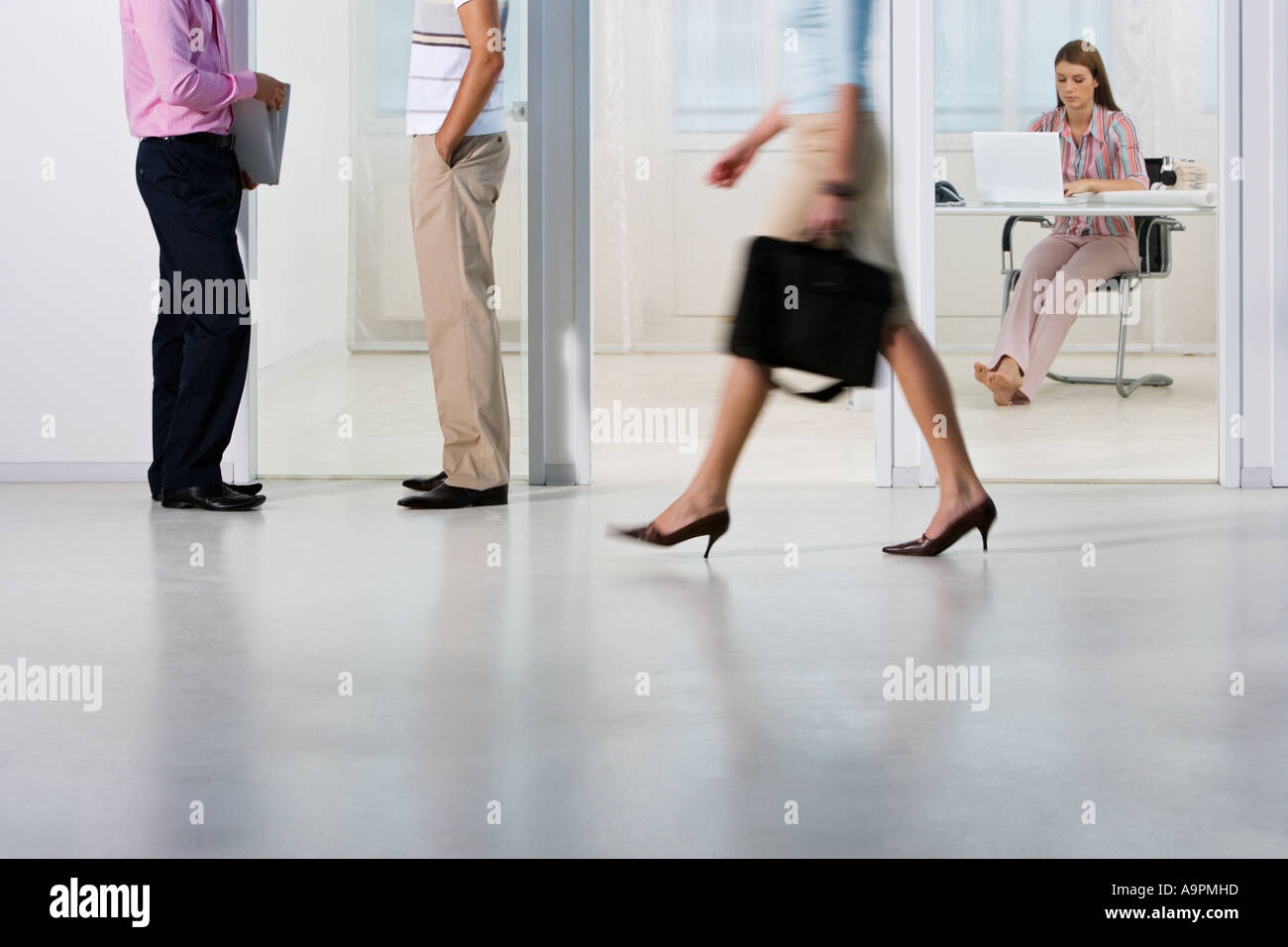Office Work Barefoot High Resolution Stock Photography and Images Alamy