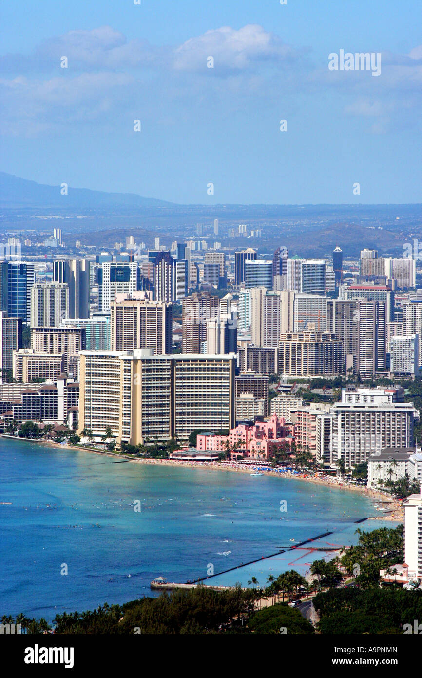 Downtown Honolulu Oahu Hawaii Stock Photo - Alamy