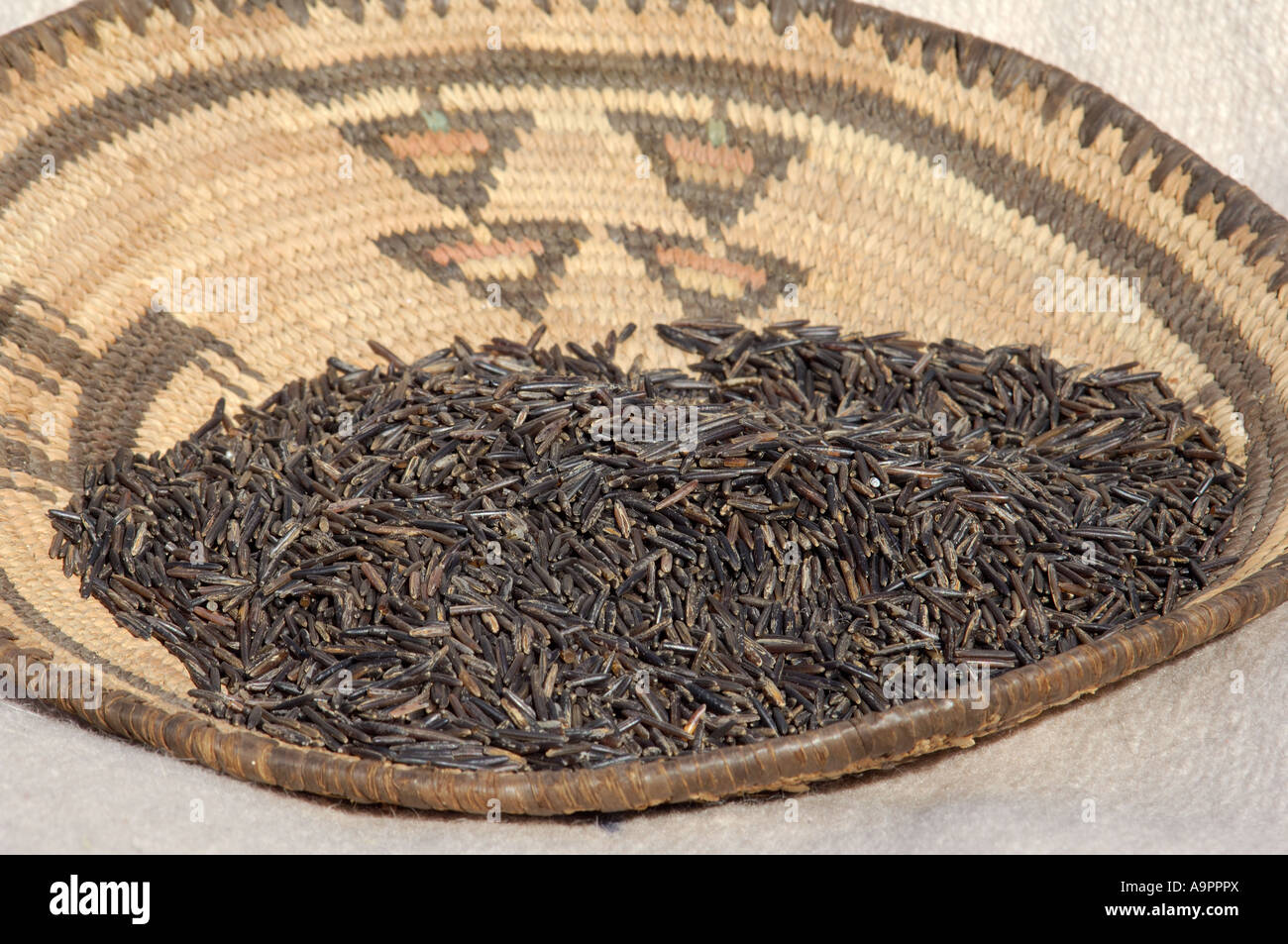 Wild rice from the Great Lakes area. Digital photograph Stock Photo Alamy
