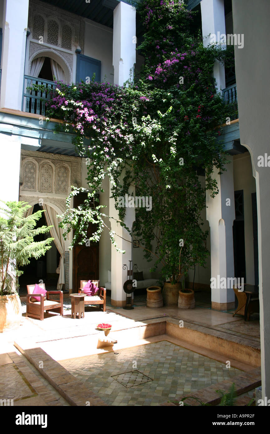 Marrakech inside morocco home hi-res stock photography and images - Alamy