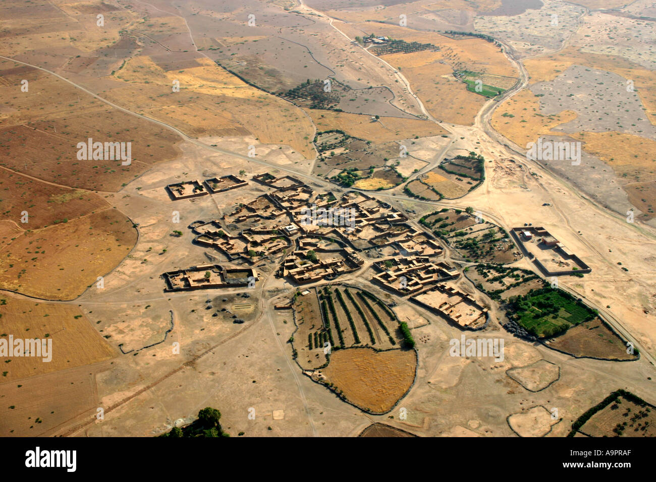 Farm Land Marrakech Morocco Stock Photo Alamy