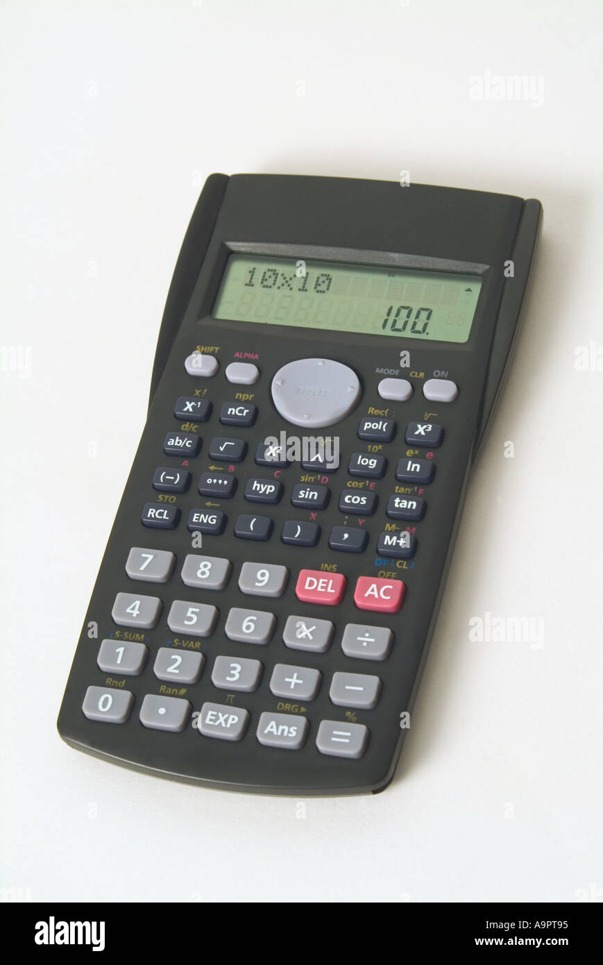 Scientific mathematical calculator Stock Photo Alamy