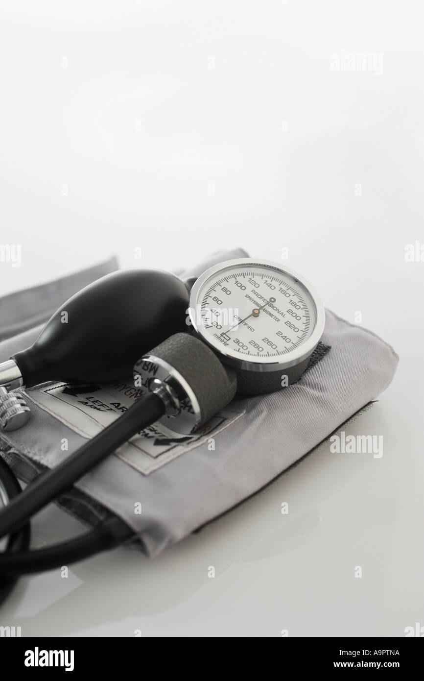 Blood pressure gauge Stock Photo Alamy