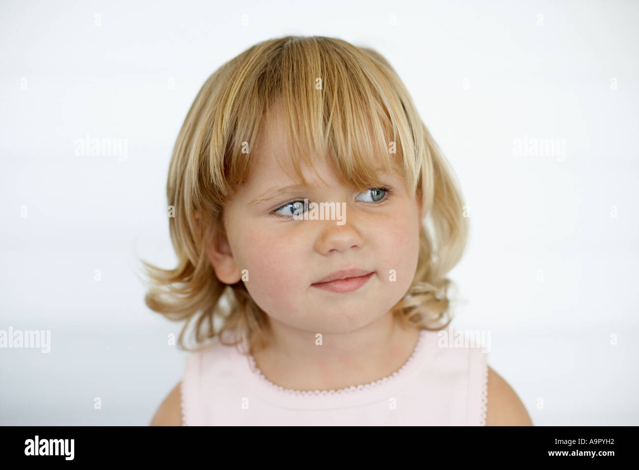 Portrait of a young girl Stock Photo