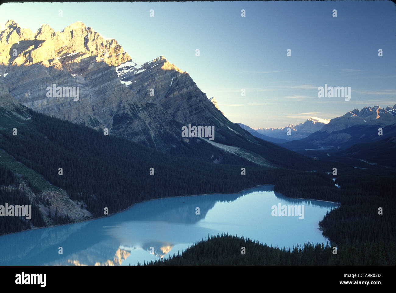 Peyto lake Canadian Rocky Mountains Banff National Park Alberta Canada ...