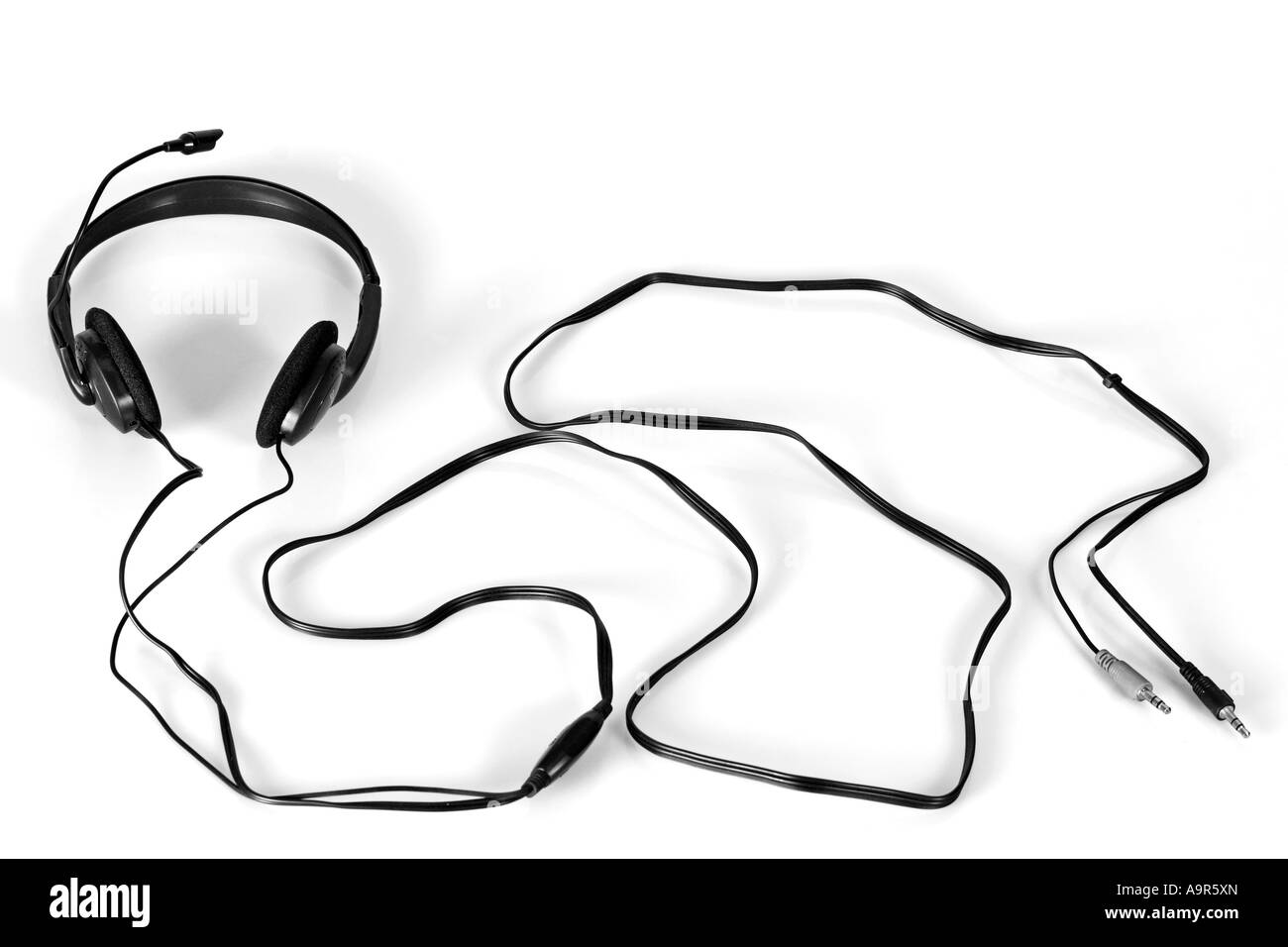 Close up of a headphone Stock Photo - Alamy