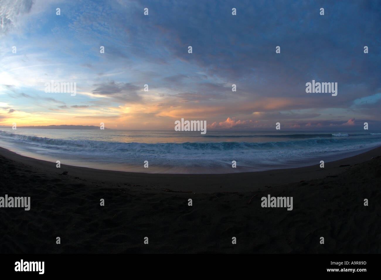 Sunrise at Cabo Matapalo Osa peninsula Costa Rica Stock Photo Alamy