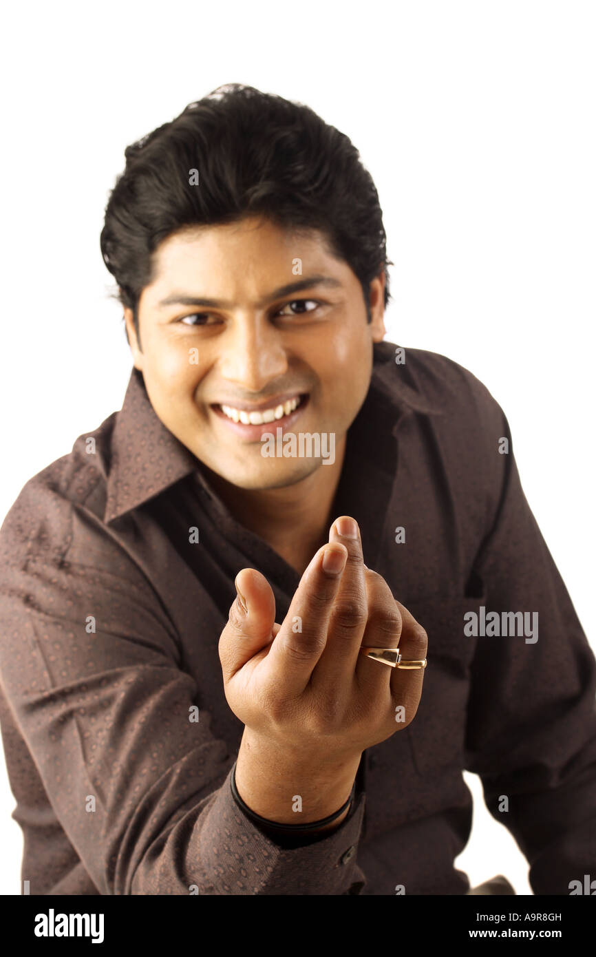 Close up of a male model Stock Photo - Alamy