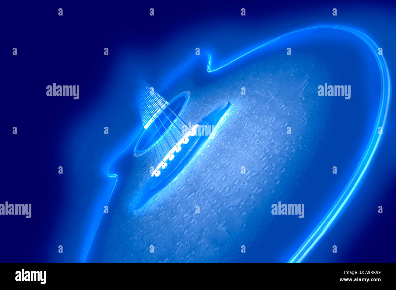 Neon music notes hi-res stock photography and images - Alamy