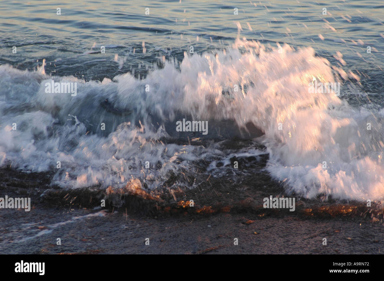 Waves in the Ocean Stock Photo