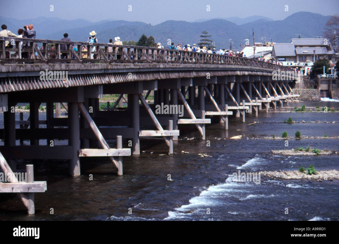 Togetsukyo Bridge Kyoto Japan Stock Photo Alamy