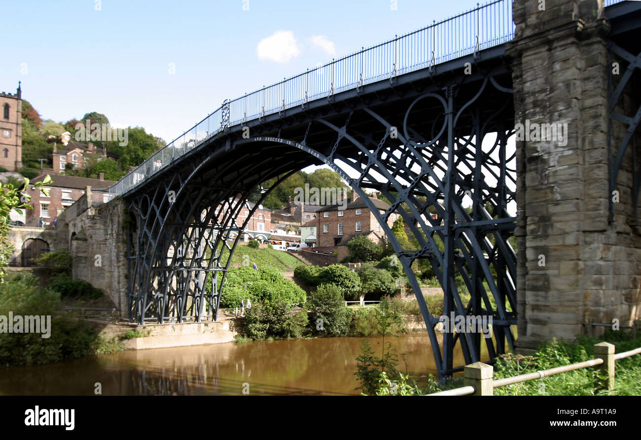 Iron Brige Gorge The Iron Bridge Is A British National Monument And The ...