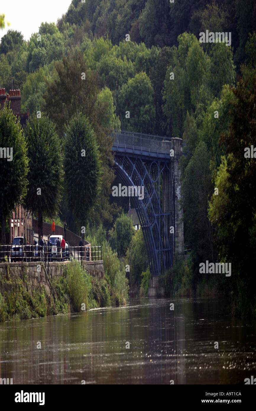 The Iron Bridge Museum at Iron Bridge Stock Photo Alamy