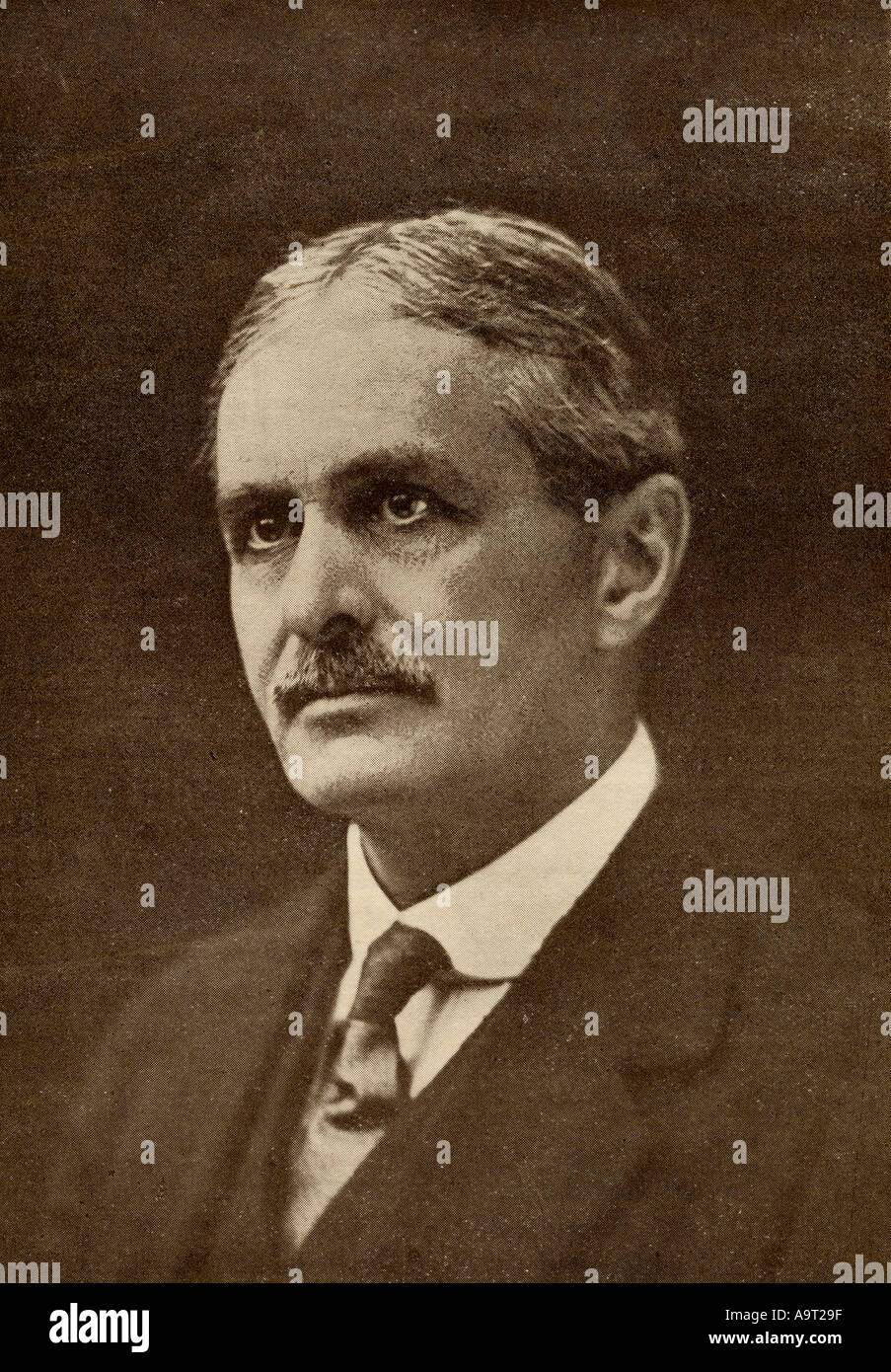 Robert Smythe Hichens, 1864 -1950.  English journalist, novelist, music lyricist, short story writer, music critic Stock Photo