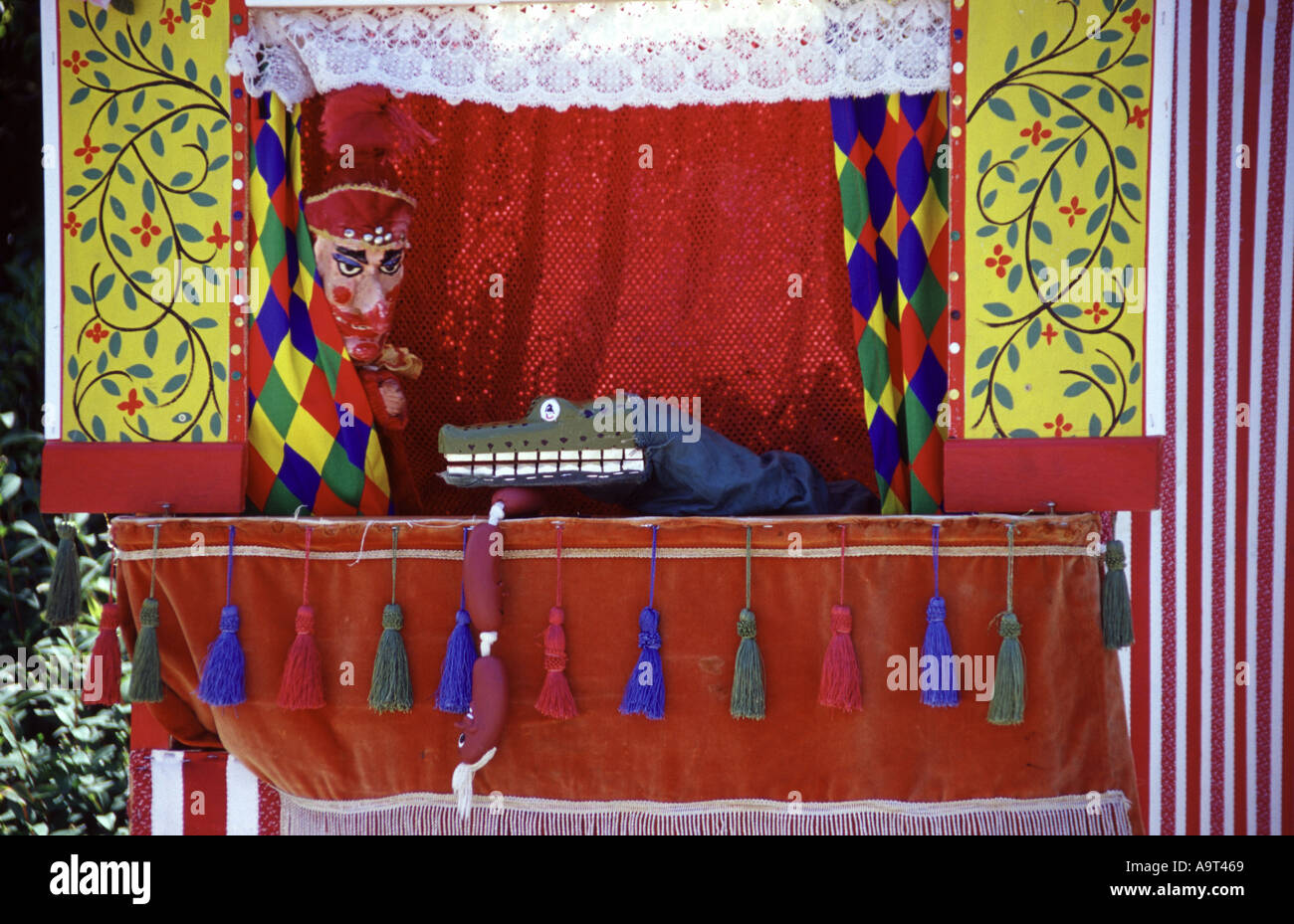 Punch and Judy show Stock Photo Alamy
