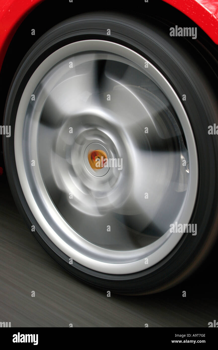 Car wheel in motion hi-res stock photography and images - Alamy