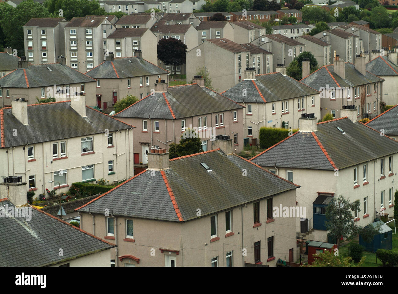 Scottish Housing Scheme South Queensferry Edinburgh Scotland UK scottish-housing-scheme-south-queensferry-edinburgh-scotland-uk