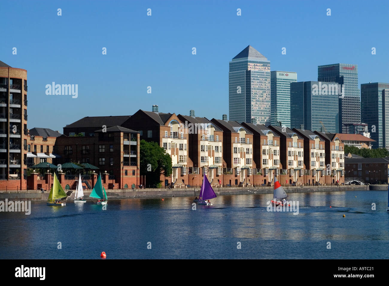 Greenland Dock Surrey Quays London Stock Photo Alamy
