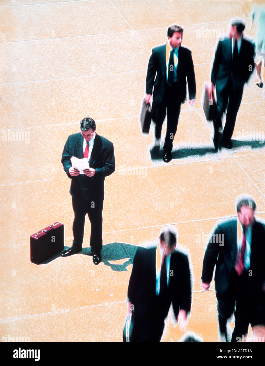 Businessmen Scripts Businessmen plan hi-res stock photography and images - Alamy