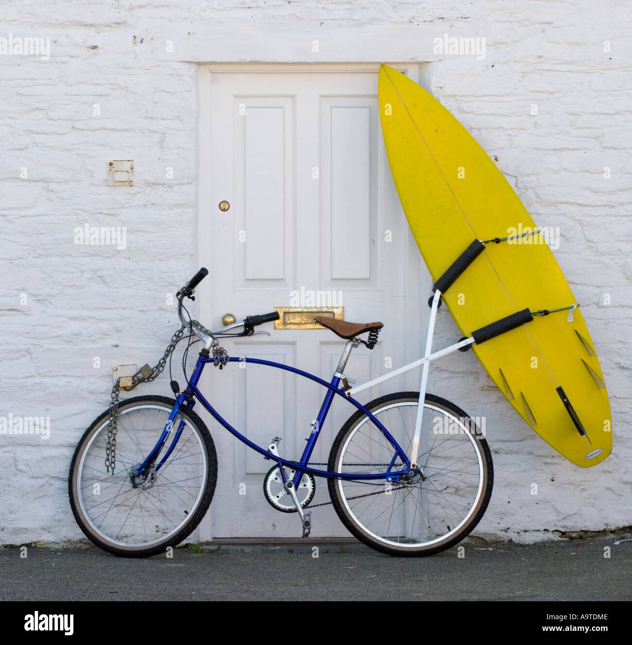 bicycle surfboard rack