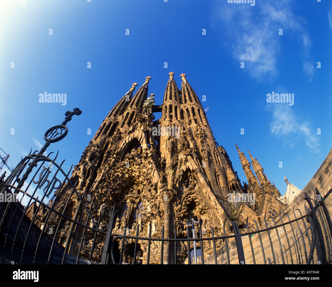 1993 HISTORICAL SAGRADA FAMILIA BASILICA (©ANTONI GAUDI 1883) BARCELONA ...