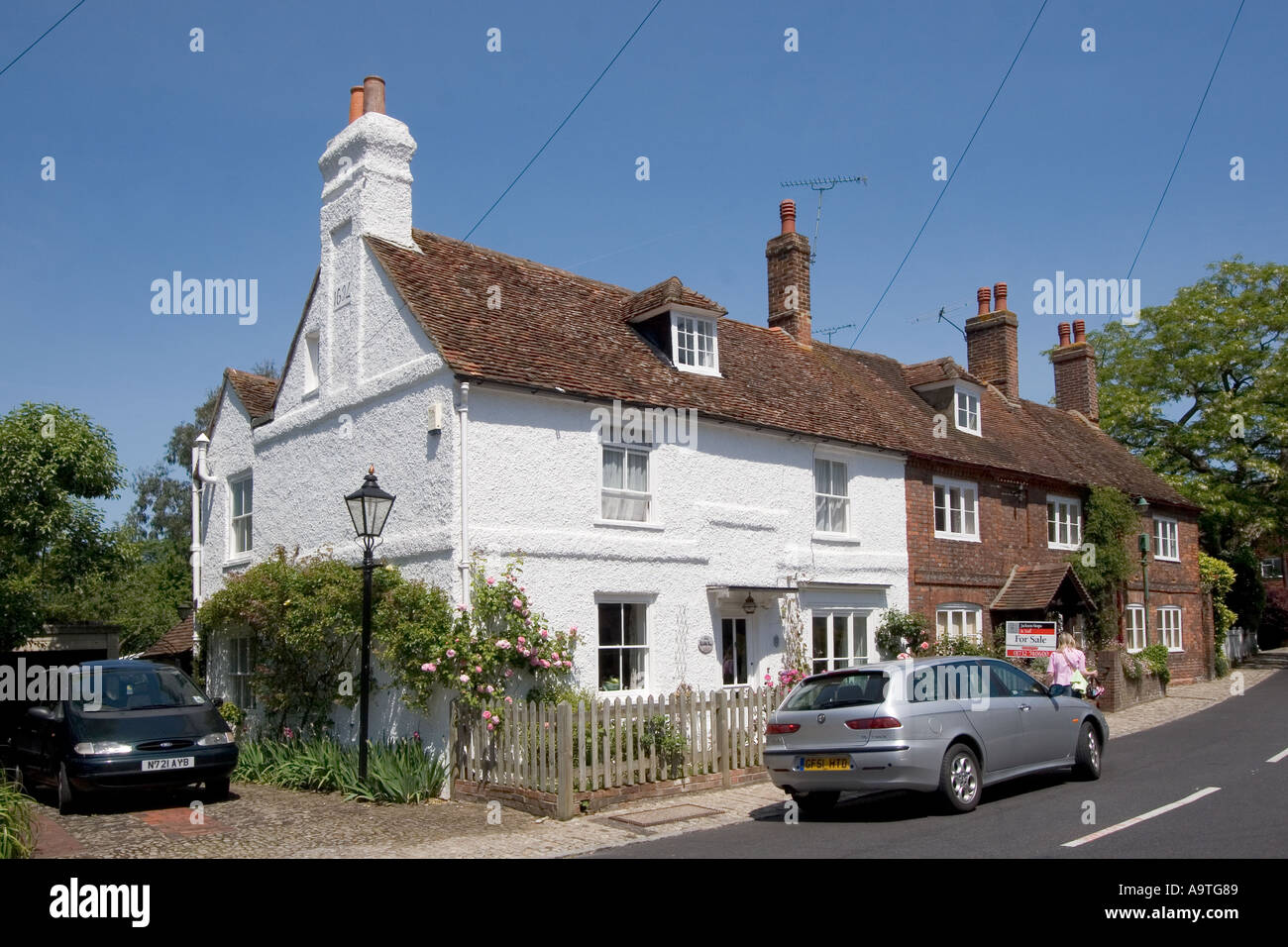 House in Chipstead village Kent England UK Stock Photo Alamy