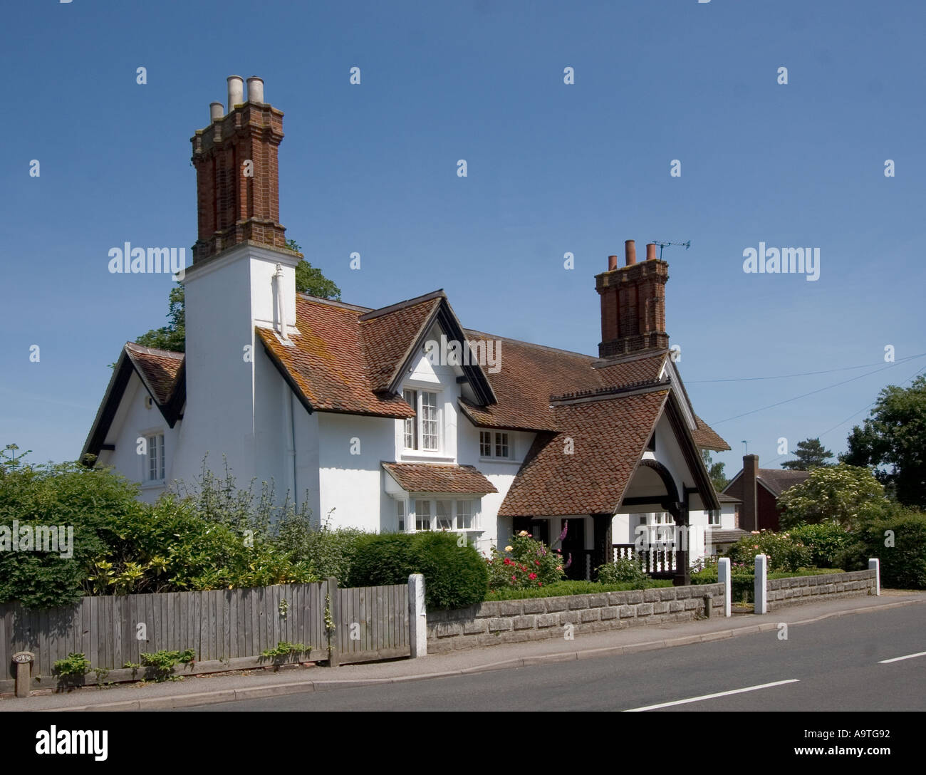 Country House in Chipstead village Kent England UK Stock Photo Alamy