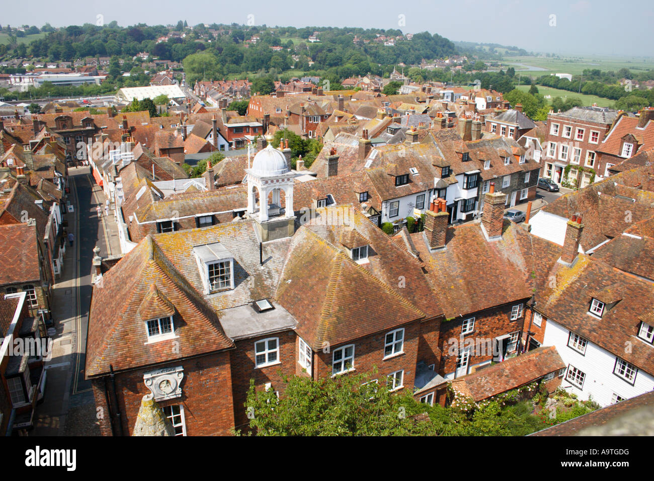 Rye town overview hi-res stock photography and images - Alamy