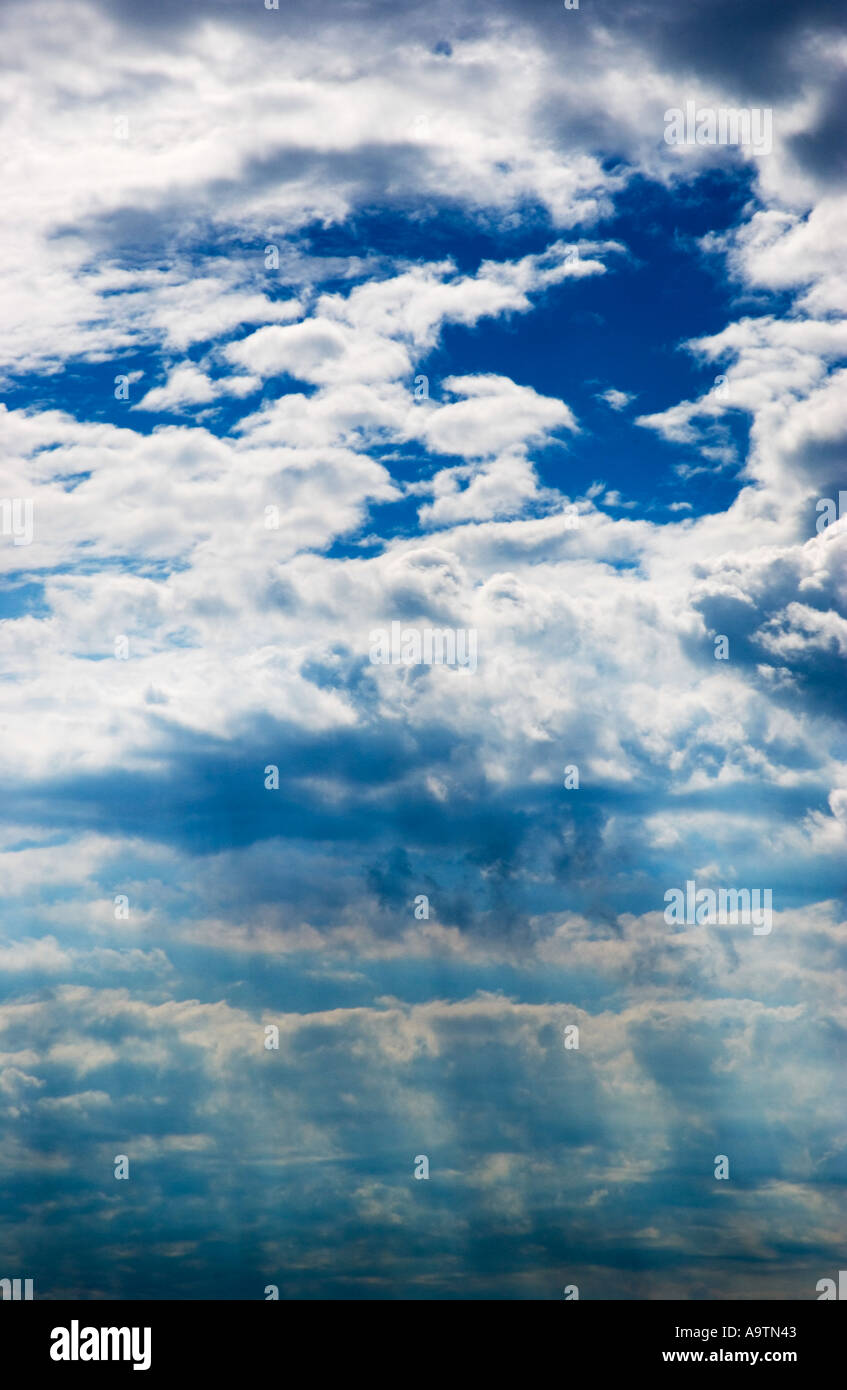 Stock Photo of Stormy sky with clouds USA Stock Photo - Alamy