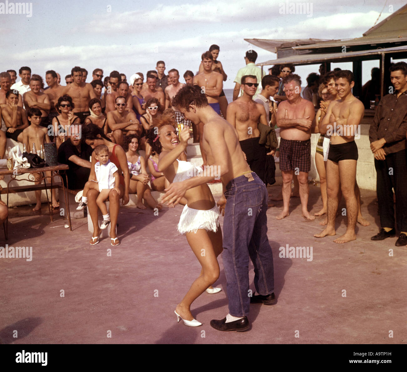 CALIFORNIA LIFESTYLE about 1960 Stock Photo