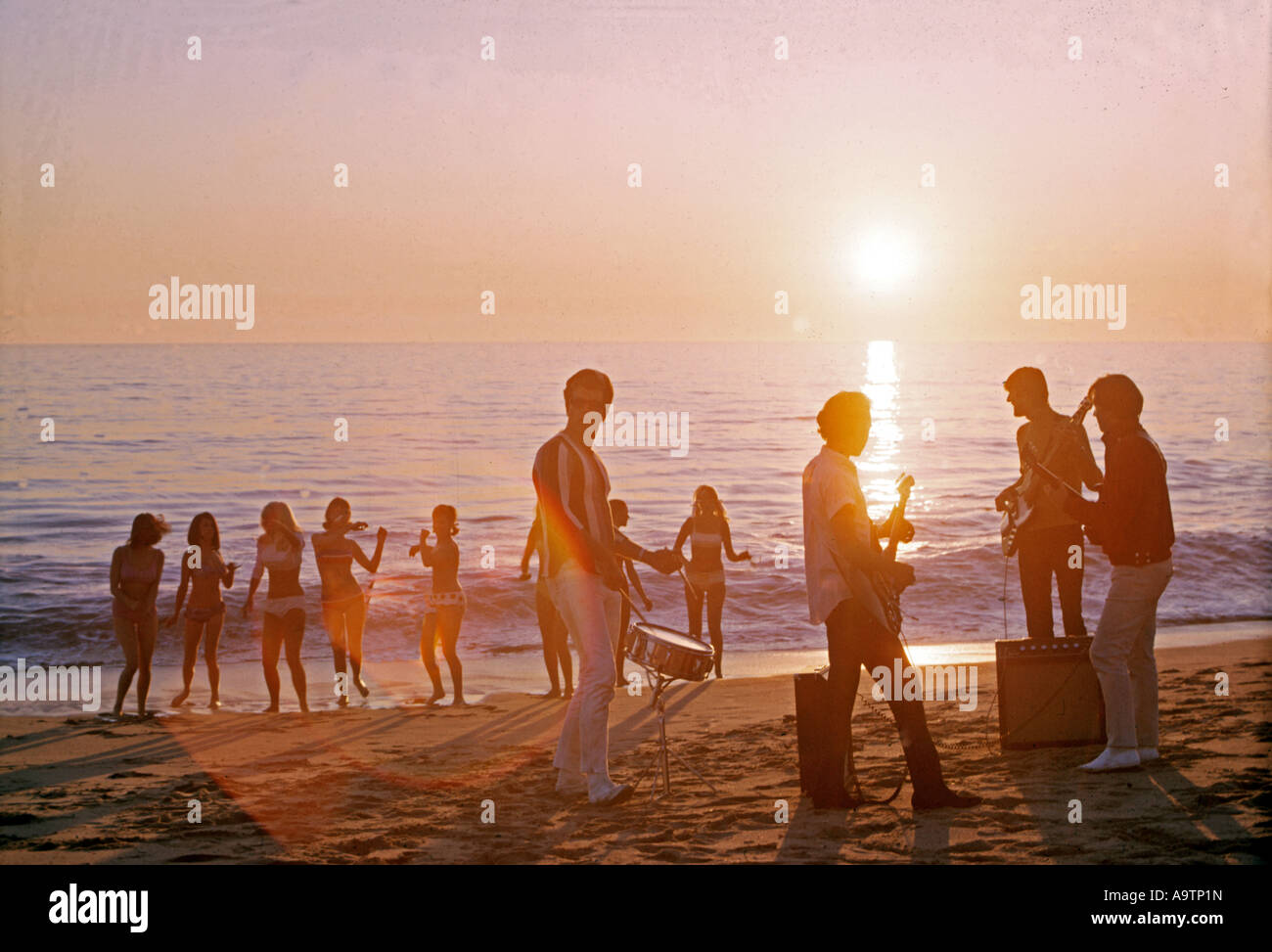 CALIFORNIA LIFESTYLE about 1965 Stock Photo