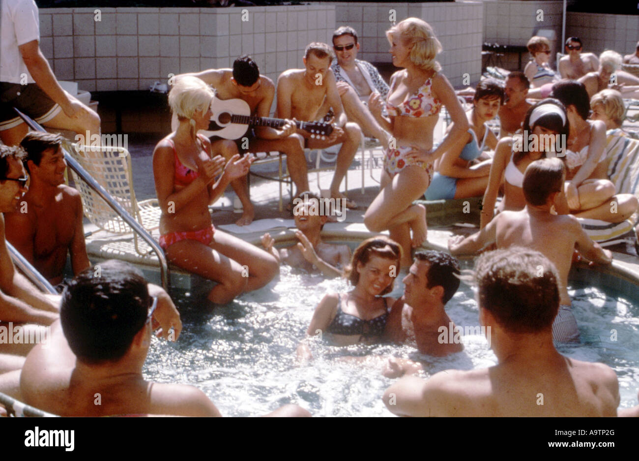 CALIFORNIA LIFESTYLE about 1965 Stock Photo