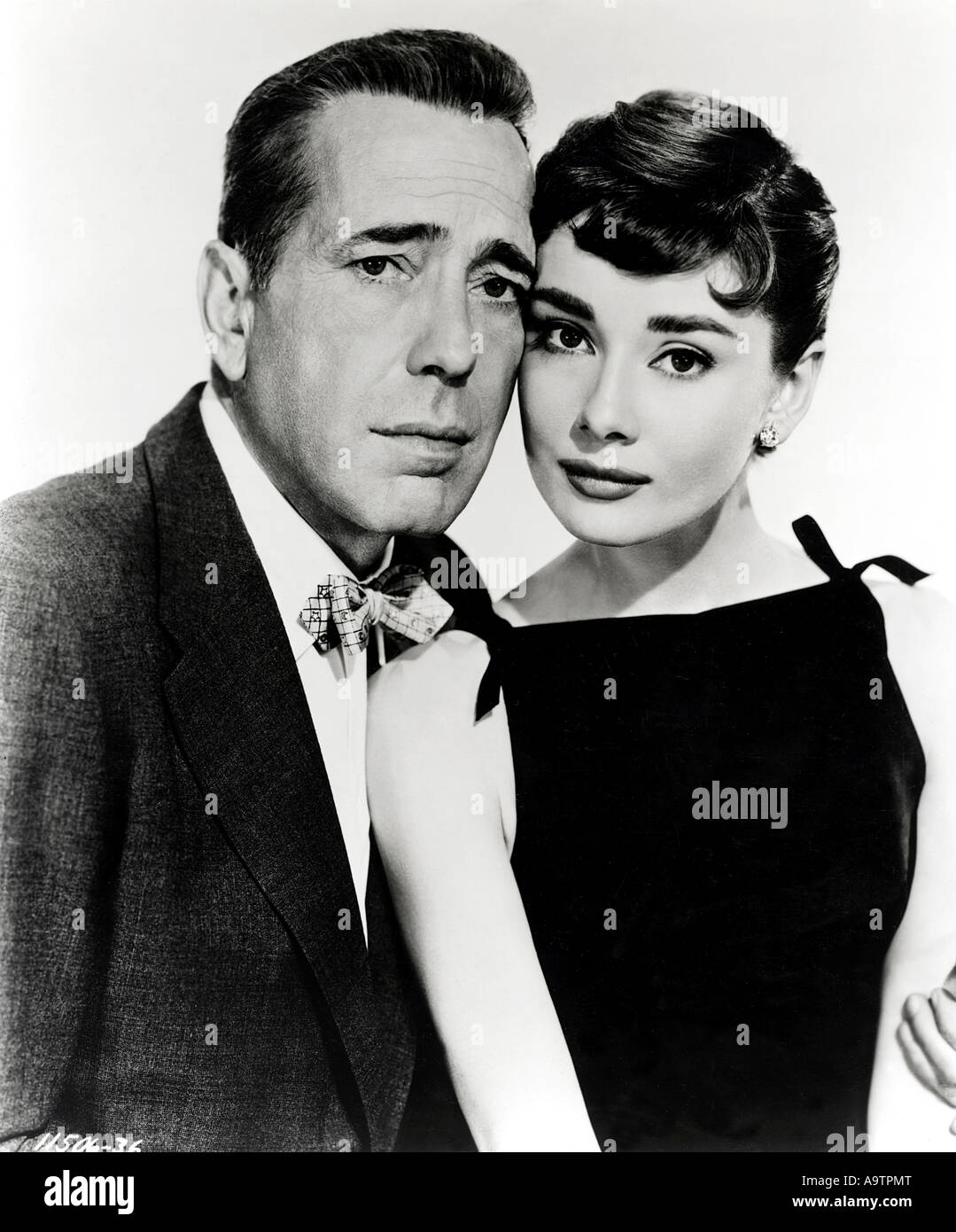SABRINA - 1954 Paramount film with Audrey Hepburn and Humphrey Bogart Stock Photo