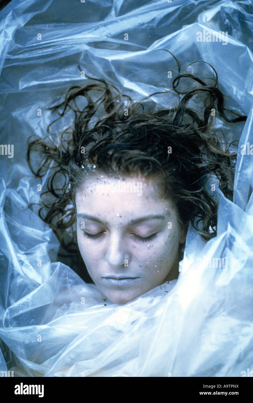TWIN PEAKS - US TV series with Lara Flynn as Laura Palmer seen here in