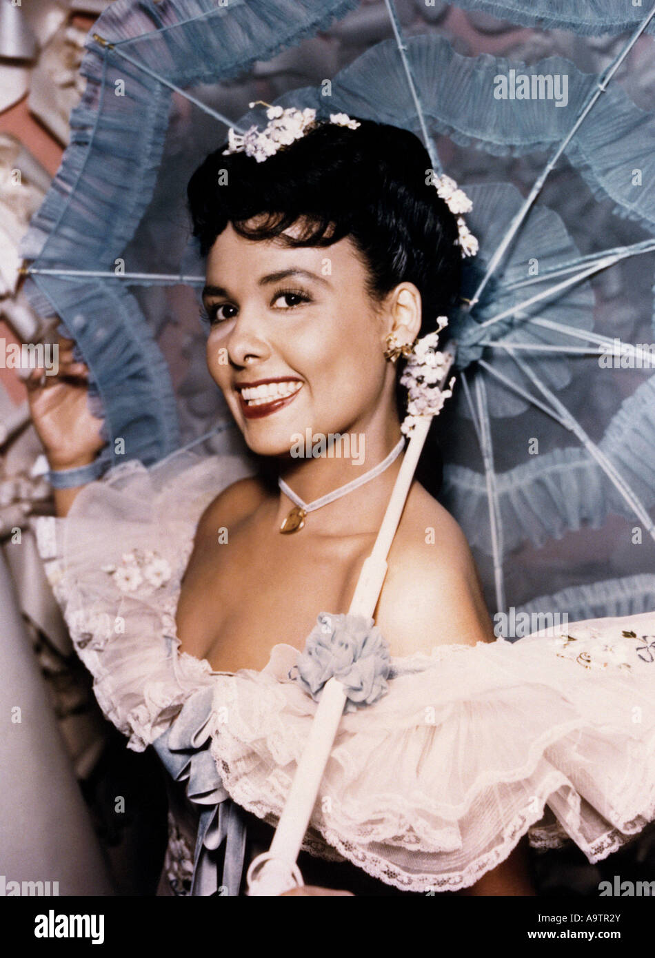 LENA HORNE -(1917-2010) US singer and actress as Julie LaVerne  in the 'Show Boat' section of the 1946 MGM film  'Till  the Clouds Roll By' Stock Photo