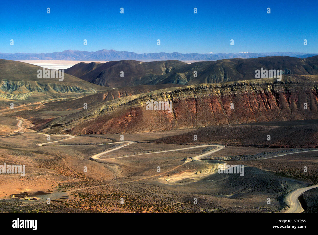 Puna landscape in Northern Argentina Stock Photo Alamy