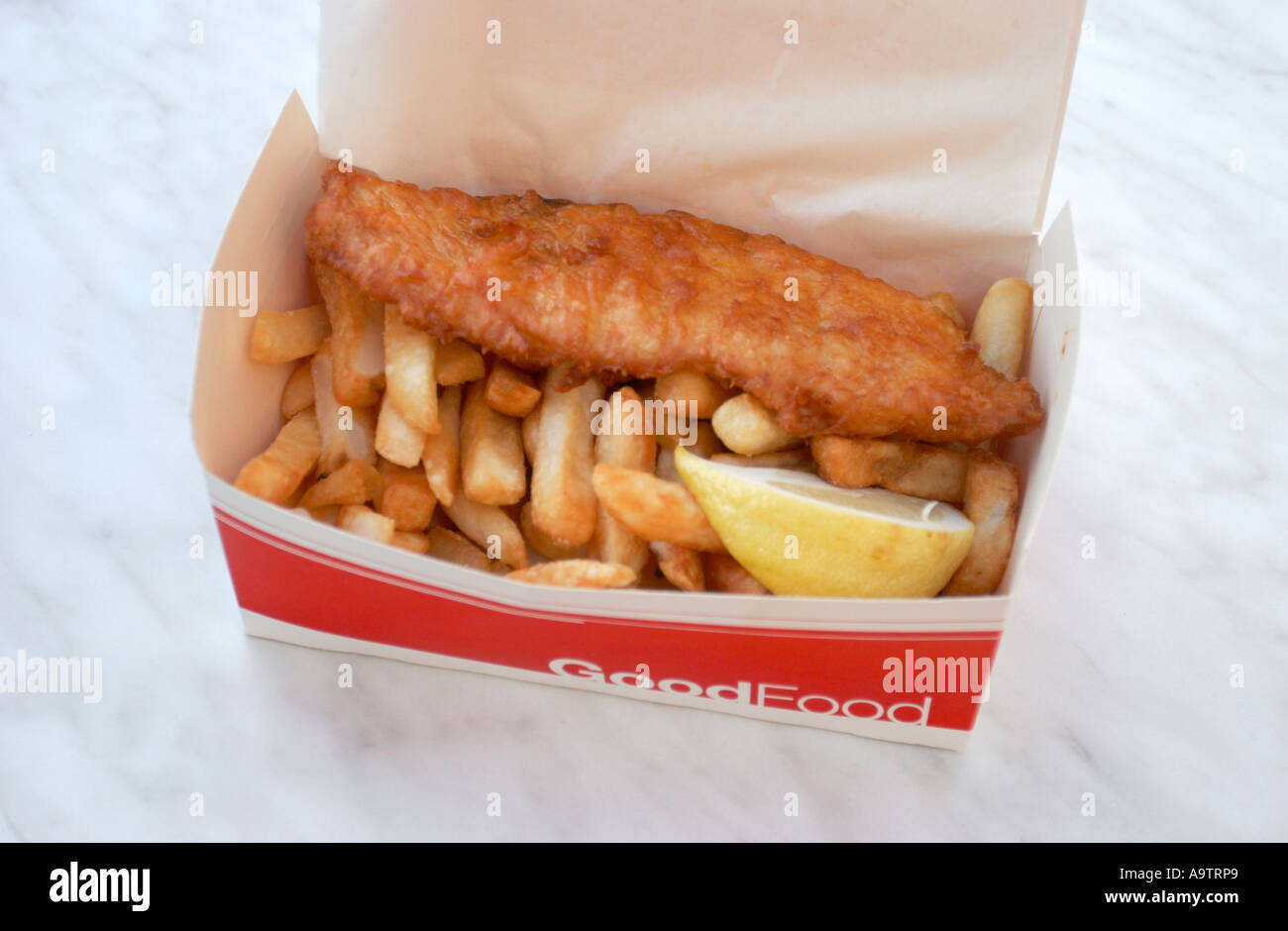 Take Away Shop Newspaper Fast Food Meal PRINTED FISH & CHIP BOX Medium Tray x200 