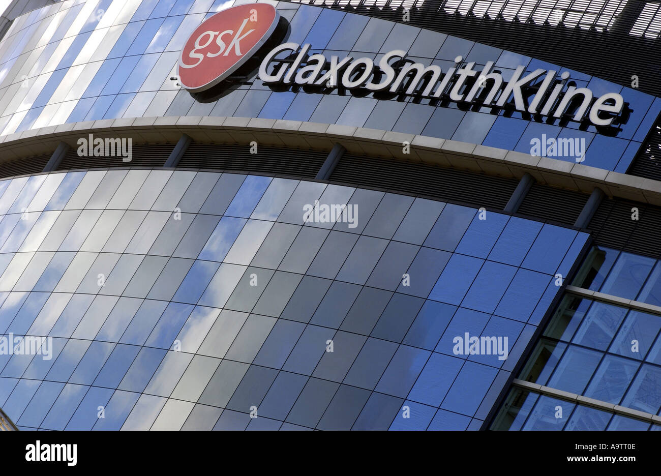 GlaxoSmithKline HQ in UK Stock Photo