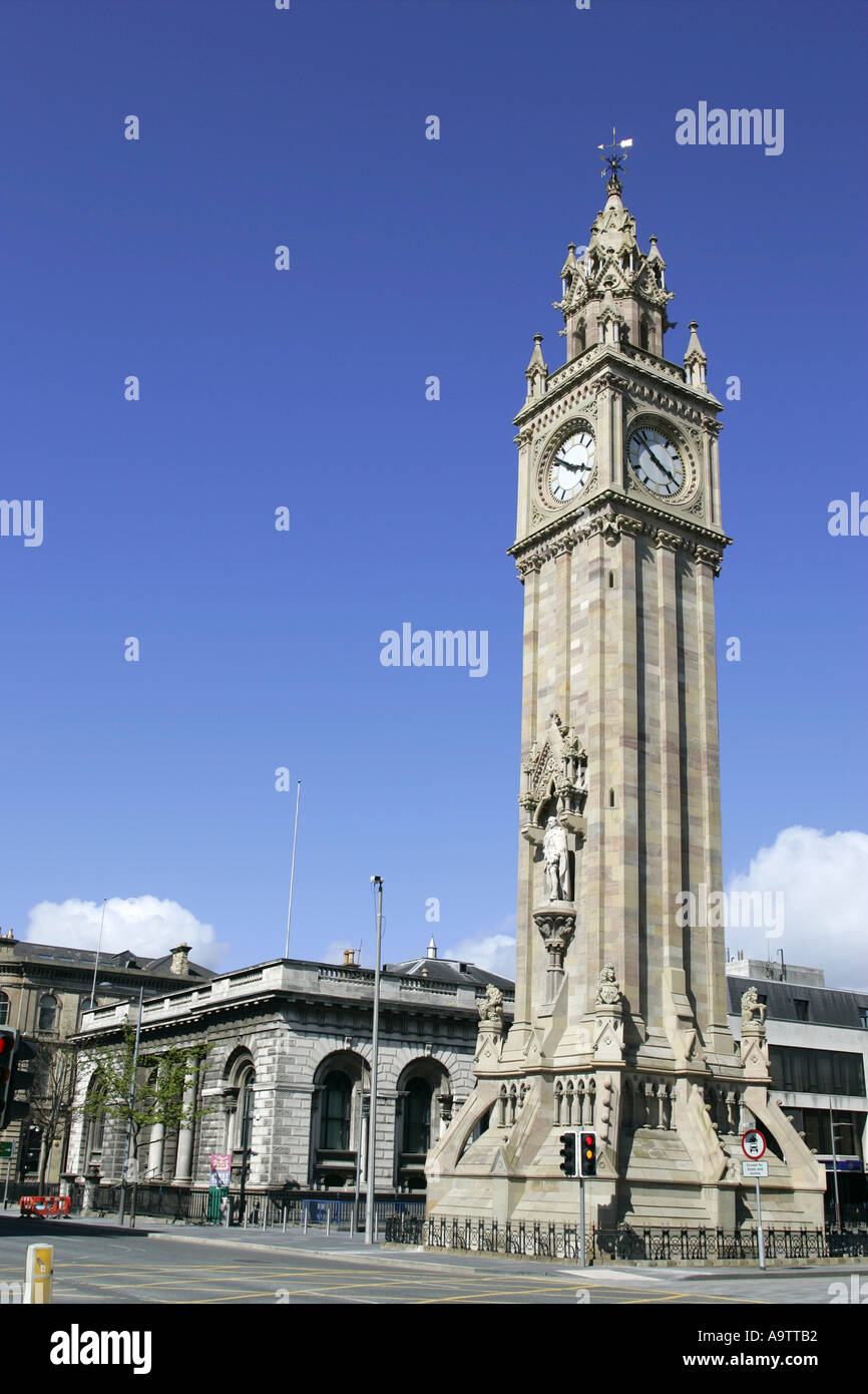The Albert Clock Belfast Northern Ireland Stock Photo Alamy