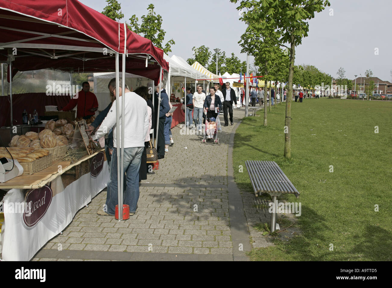 Travelling French Market Glengormley Park Newtownabbey County Antrim