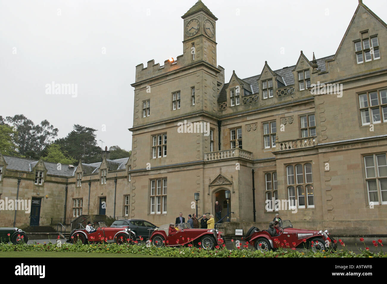 Classic Cars at Bangor Castle for the 70th Anniversary County Down