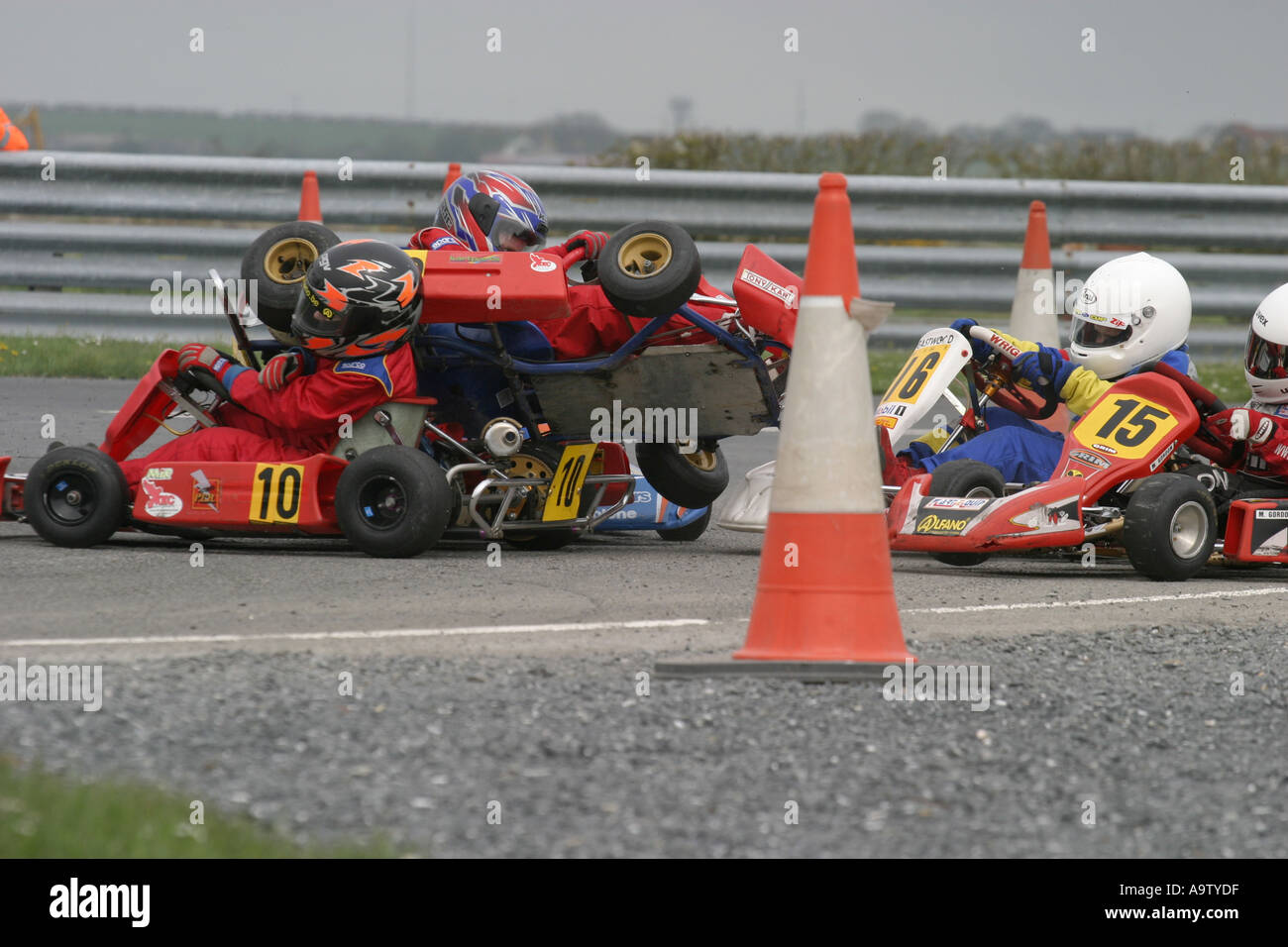 Kart crash hi-res stock photography and images - Alamy