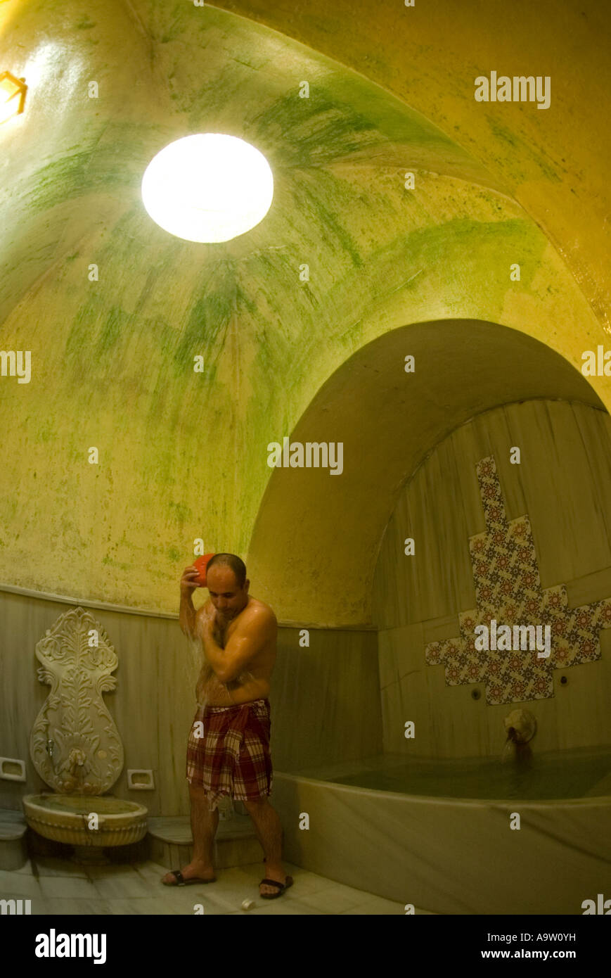 Cekirge Turkish Bath Bursa Turkey Stock Photo Alamy