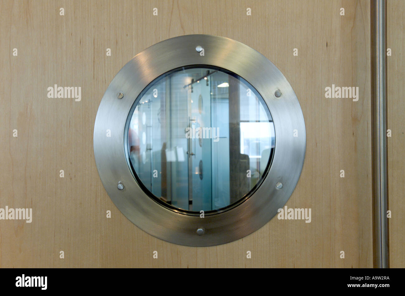 Office Interiors Commercial Porthole Window In Office Door