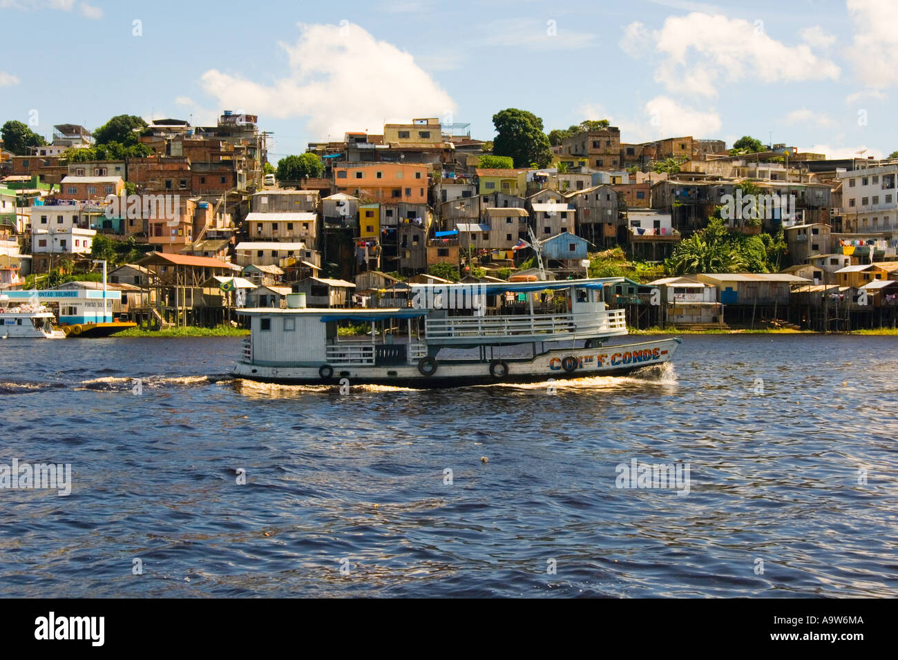 Manaus brazil small river boat hi-res stock photography and images - Alamy