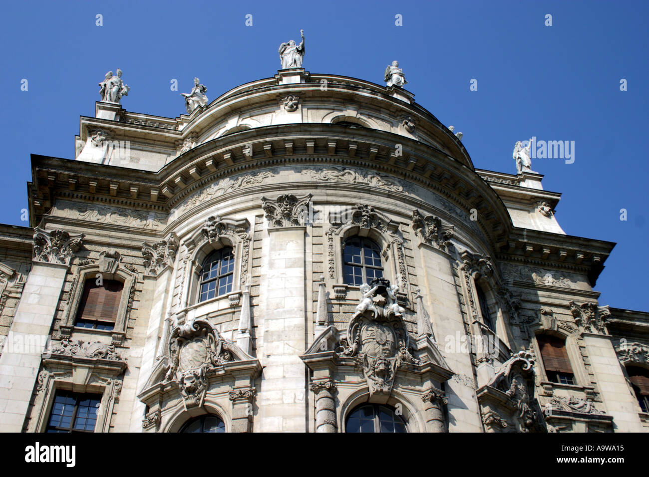 Palace of Justice Munich Bavaria Germany Stock Photo