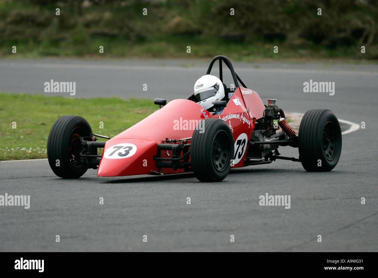 Formula Vee at 500 MRCI Race Meeting Kirkistown Circuit County Down Northern Ireland Stock Photo